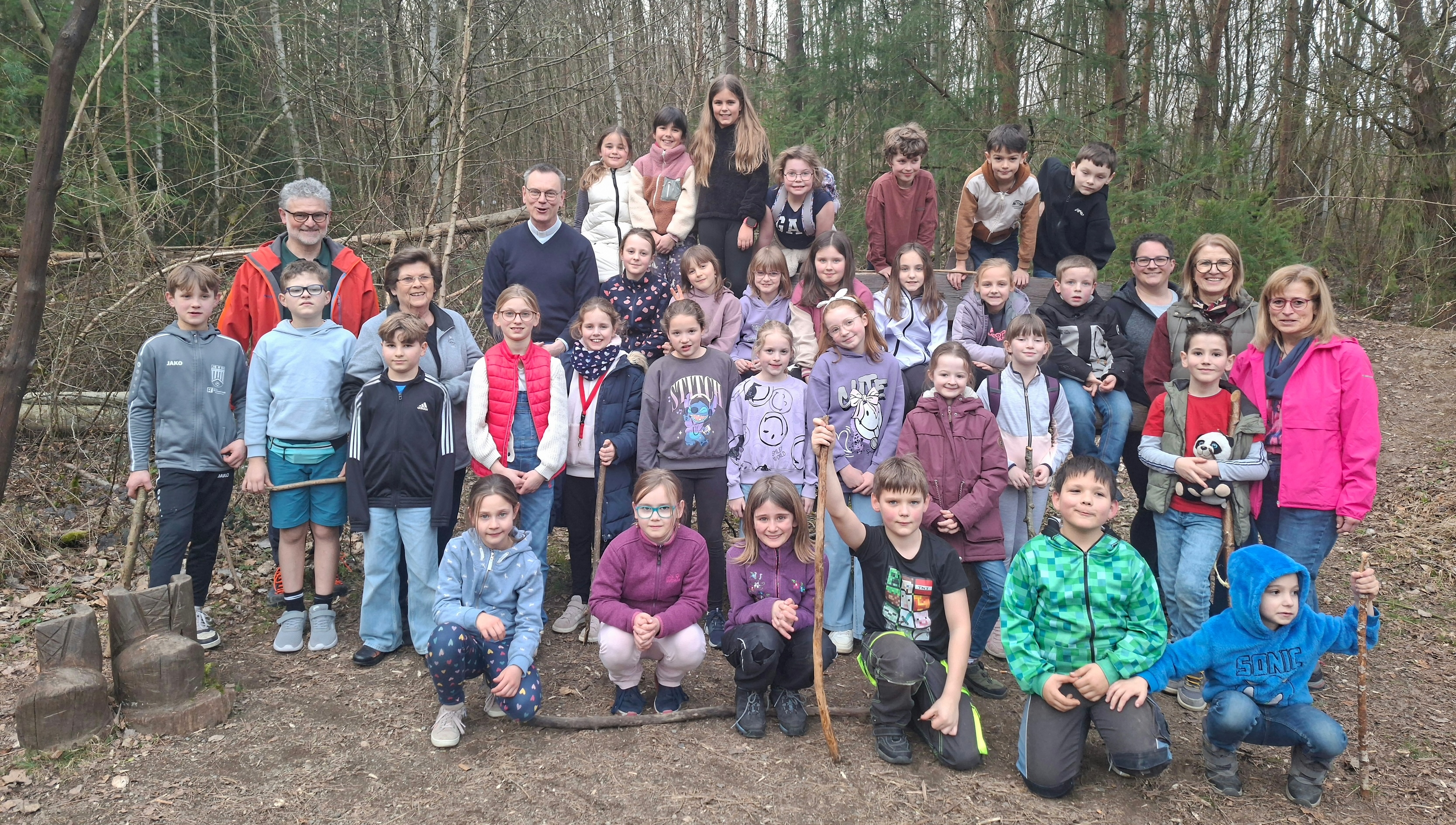 Wanderung der Kommunionfamilien